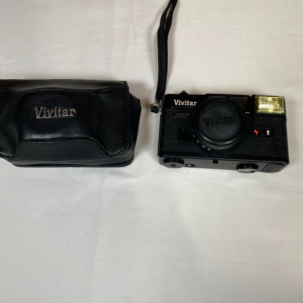 Vivitar 35EF FOR PARTS/REPAIR Vintage 35MM Camera AS IS